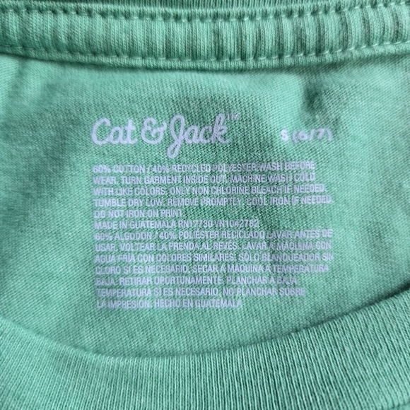 EUC Little Boy S (6/7) Set of 2 Christmas Long Sleeve Crew Neck Tees Dino Truck - Picture 5 of 10